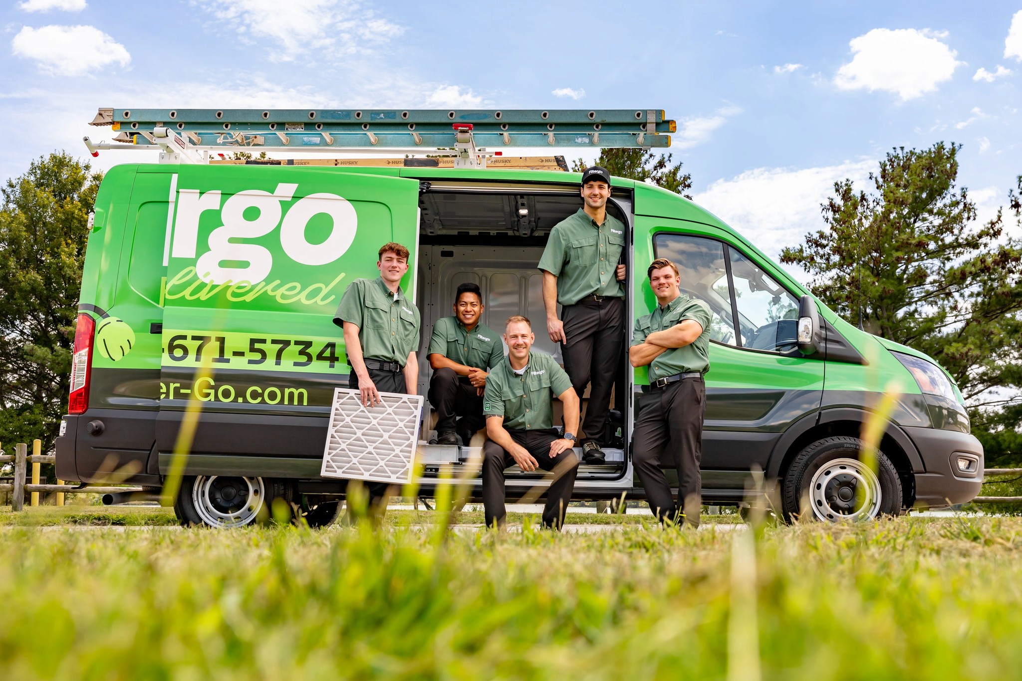 Professional brand photography setup for Nebraska business client