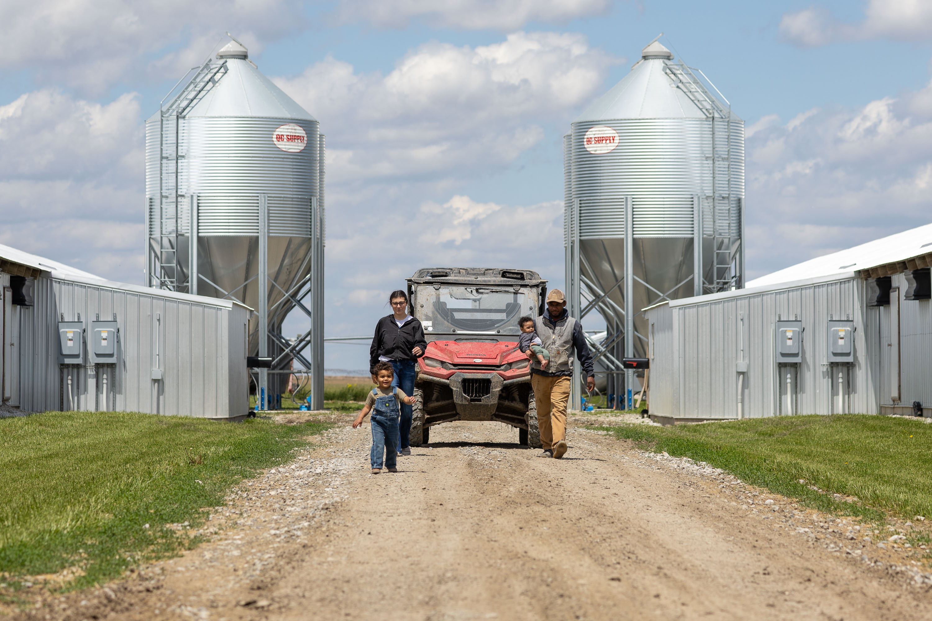 chicken farmer photographer